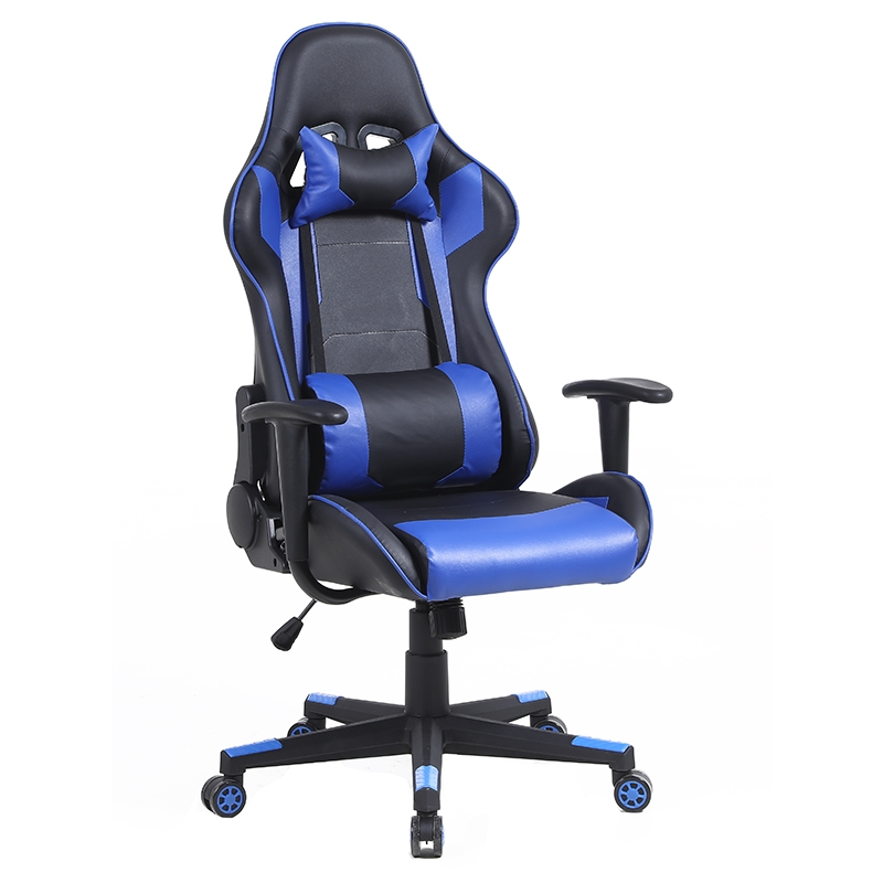 Πολυθρόνα Gaming A6250 Μαύρο/Μπλε PU 64x53x135cm