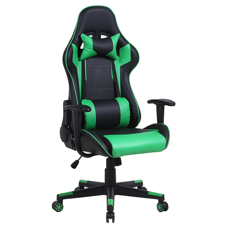 Πολυθρόνα Gaming A6250 Μαύρο/Πράσινο PU 64x53x135cm