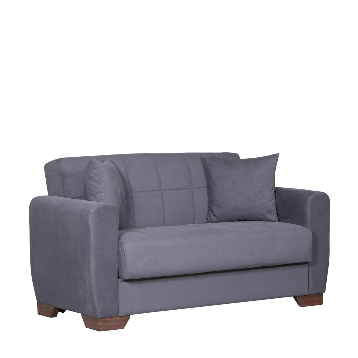 Καναπές Κρεβάτι Διθέσιος DIEGO 2S Γκρι 153x78x80cm