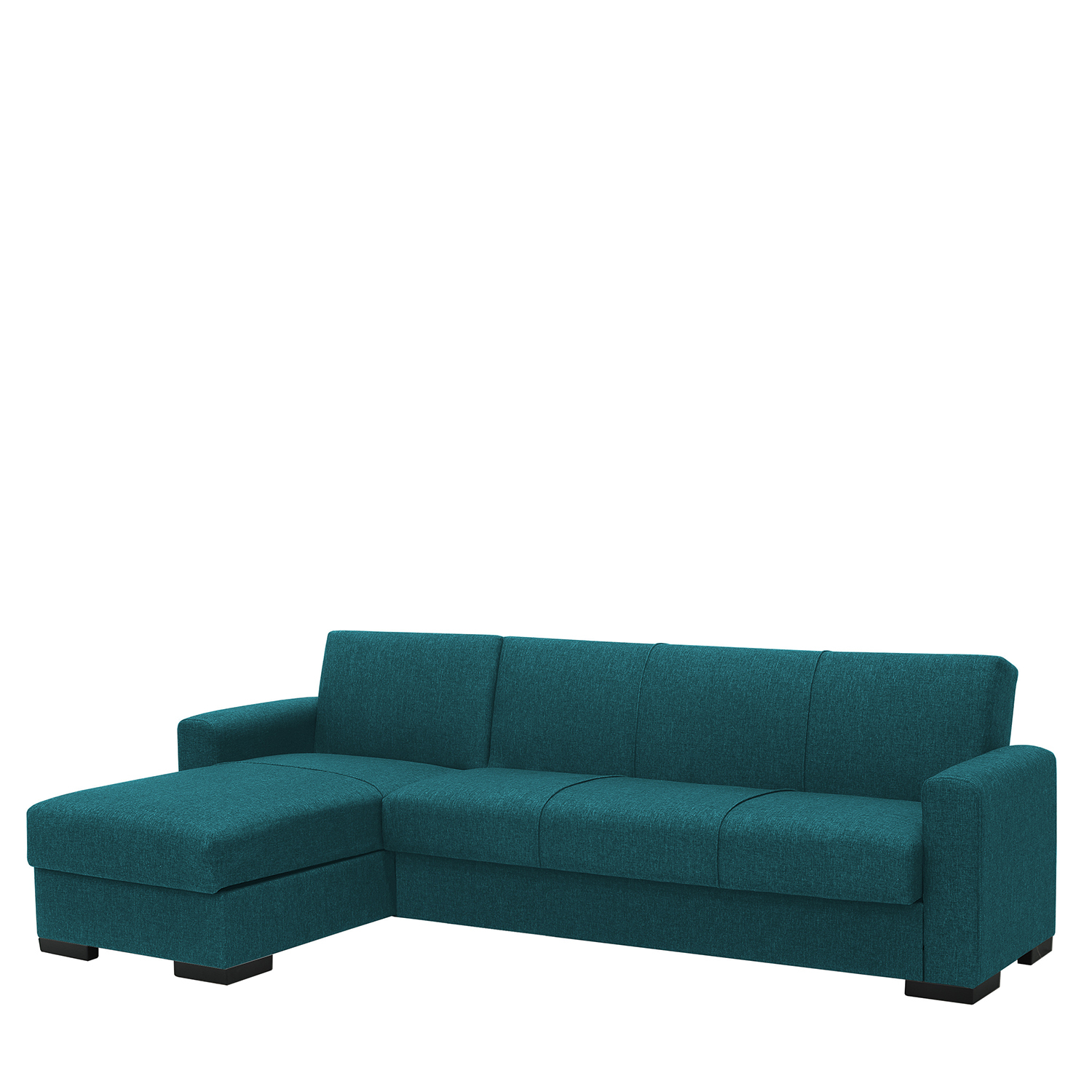 Καναπές Κρεβάτι Γωνιακός JOSE Πετρόλ 270x165x84cm
