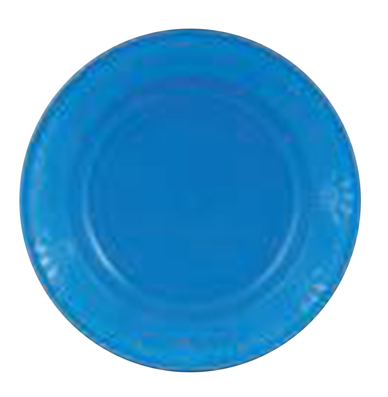 Πιάτο Πλαστικό (Λαχανί Μπλε Κόκκινο) 25cm