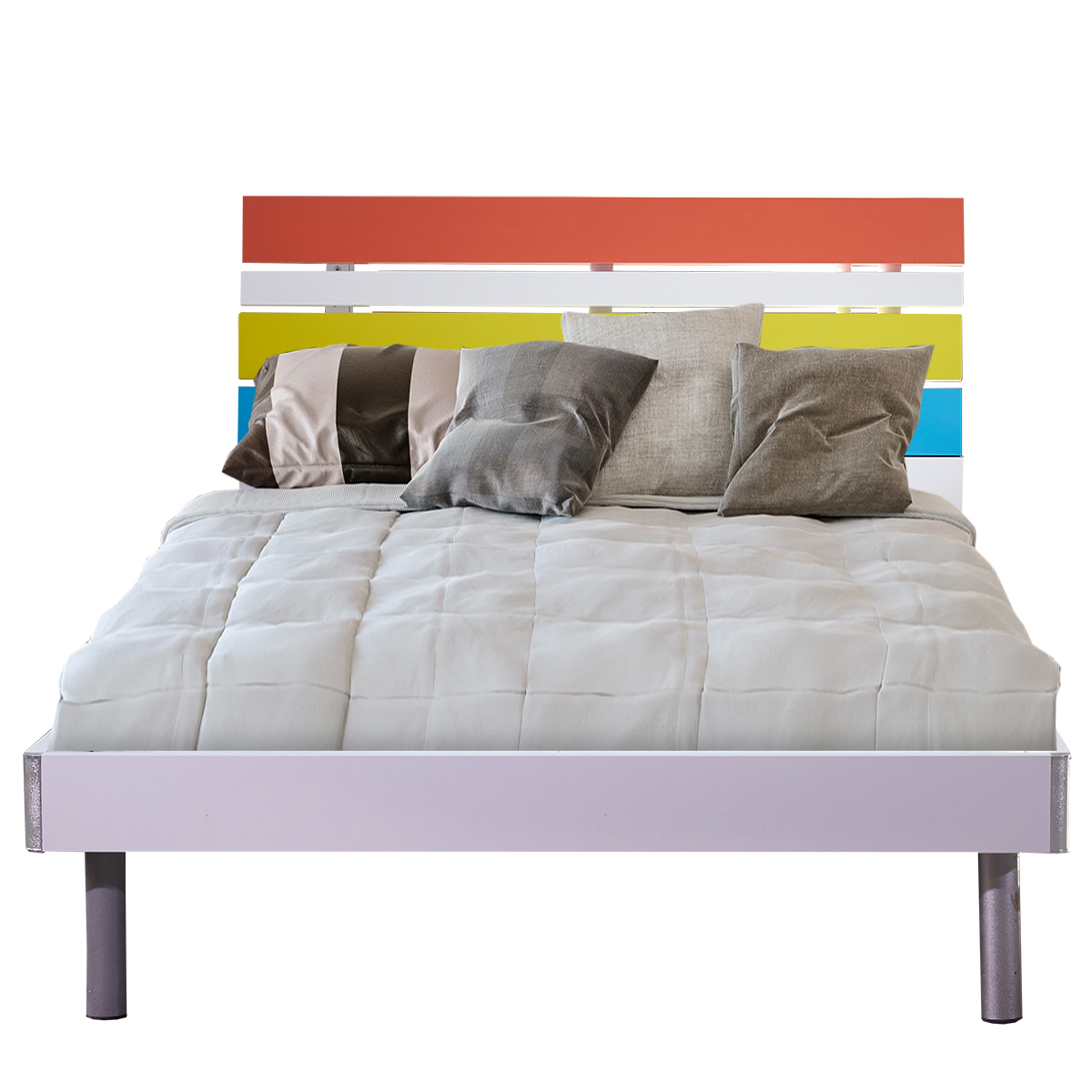 Κρεβάτι Παιδικό SWIFT Mdf Χρωματιστό 205x125x96cm