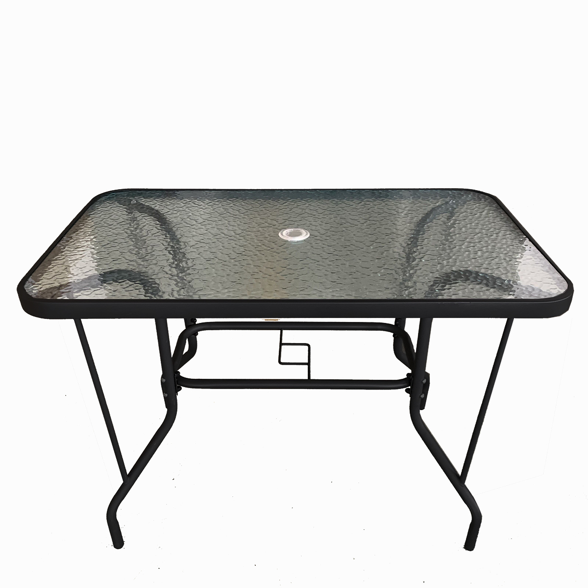Τραπέζι Μεταλλικό Severin Μαύρο 110x60x70cm