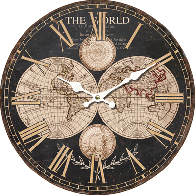 Ρολόι Τοίχου MDF Φ58.2×4.3cm
