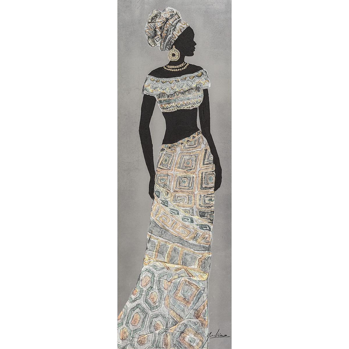 Πίνακας “Γυναικεία Φιγούρα” Καμβάς 40x120cm 14670082