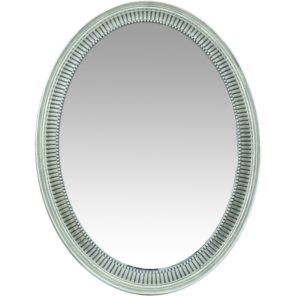 Καθρέπτης Τοίχου Ασημί Πλαστικό 64.5×83.8×5.6cm
