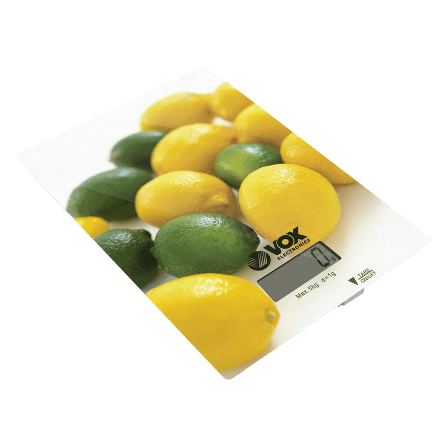 Ζυγαριά Κουζίνας Ψηφιακή 1g/5kg Citrus VOX KW 2711 by ArteLibre
