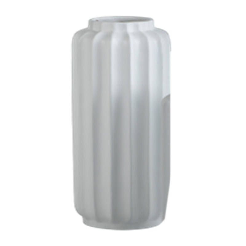Βάζο Λευκό Πλαστικό Φ27x62cm 3-70-212-0025