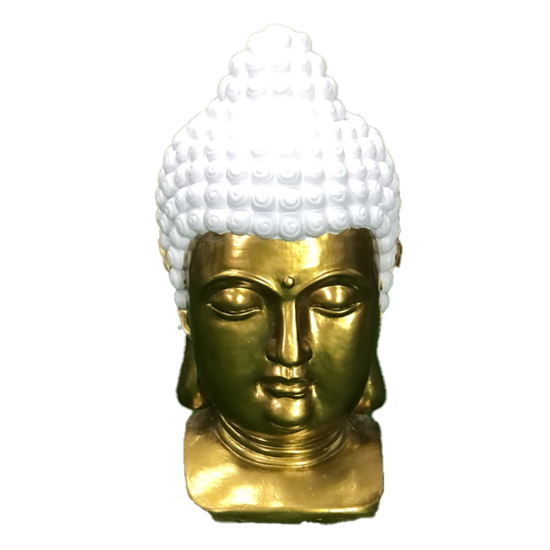 Βούδας Χρυσό/Λευκό Κεραμικό 28x25x50cm 3-70-216-0092