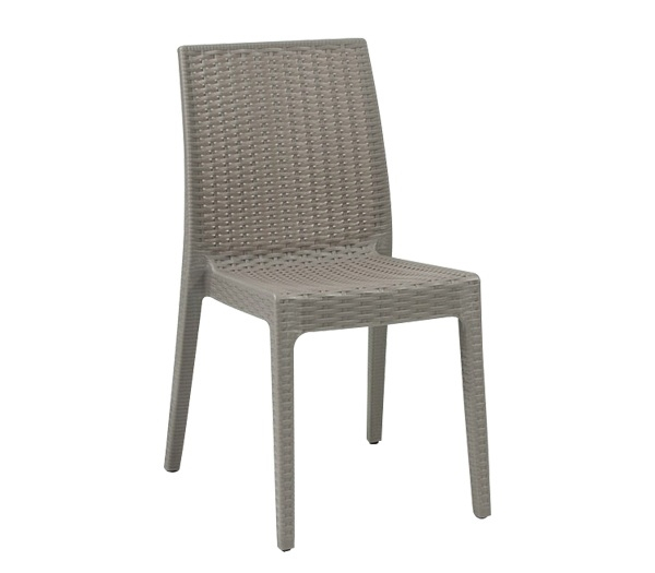 Καρέκλα Στοιβαζόμενη DAFNE PP Μπεζ (Tortora-Sand) 46x55x85cm