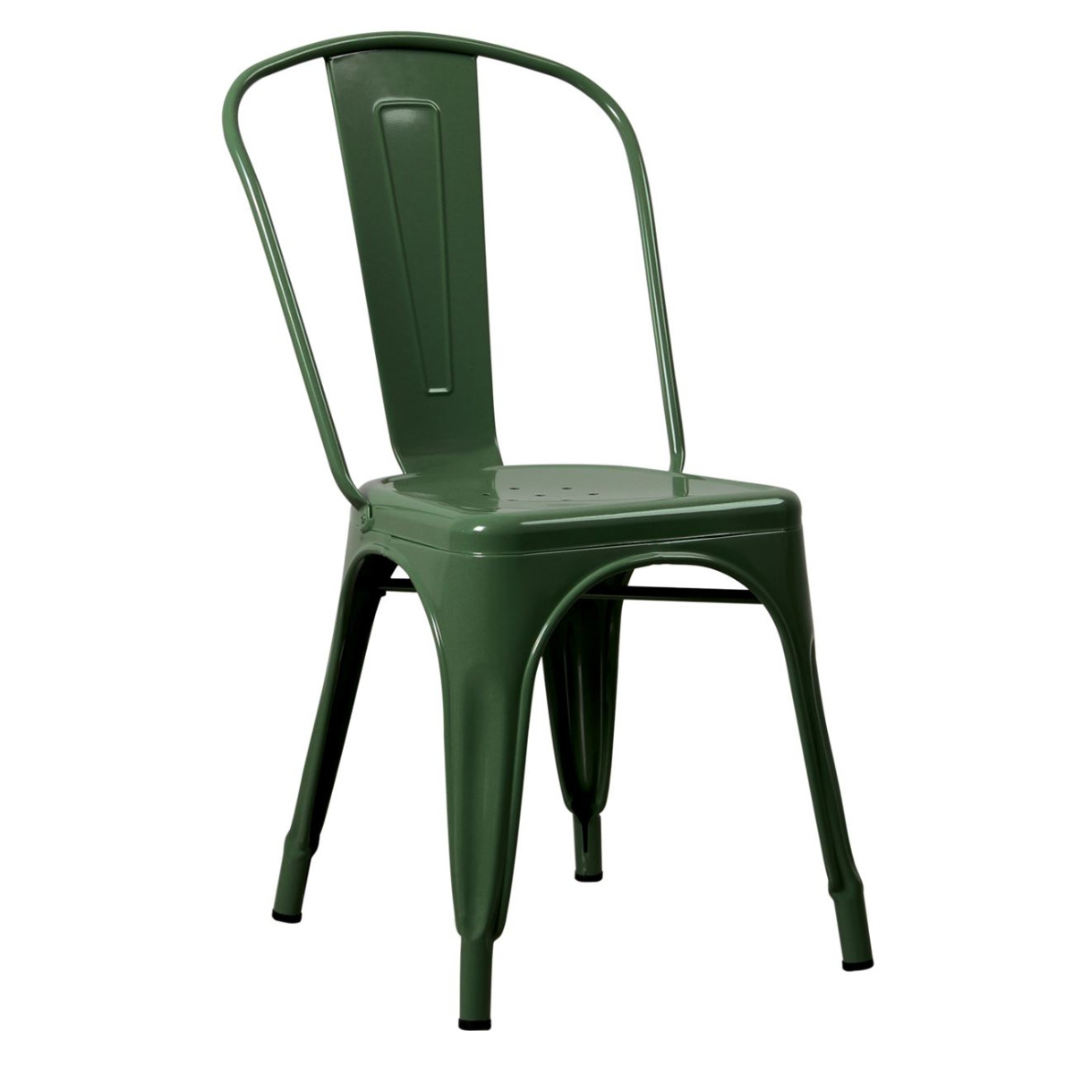 Καρέκλα RELIX Πράσινο Μέταλλο 44x49x84cm