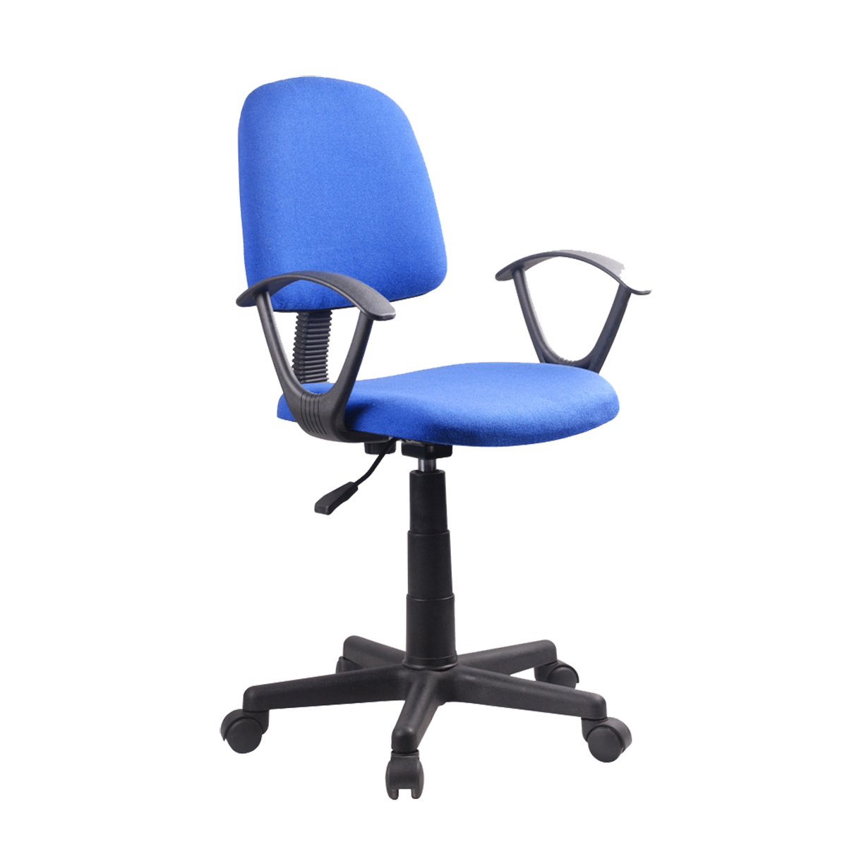 Καρέκλα Γραφείου ΔΑΦΝΗ Μπλε Ύφασμα 55x48x82-94cm