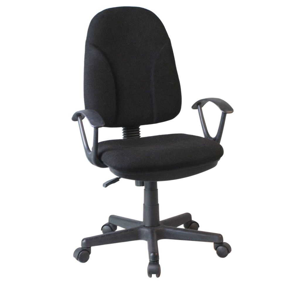 Καρέκλα Γραφείου ΜΕΤΩΠΗ Μαύρο Ύφασμα 61×58.5×90-102cm