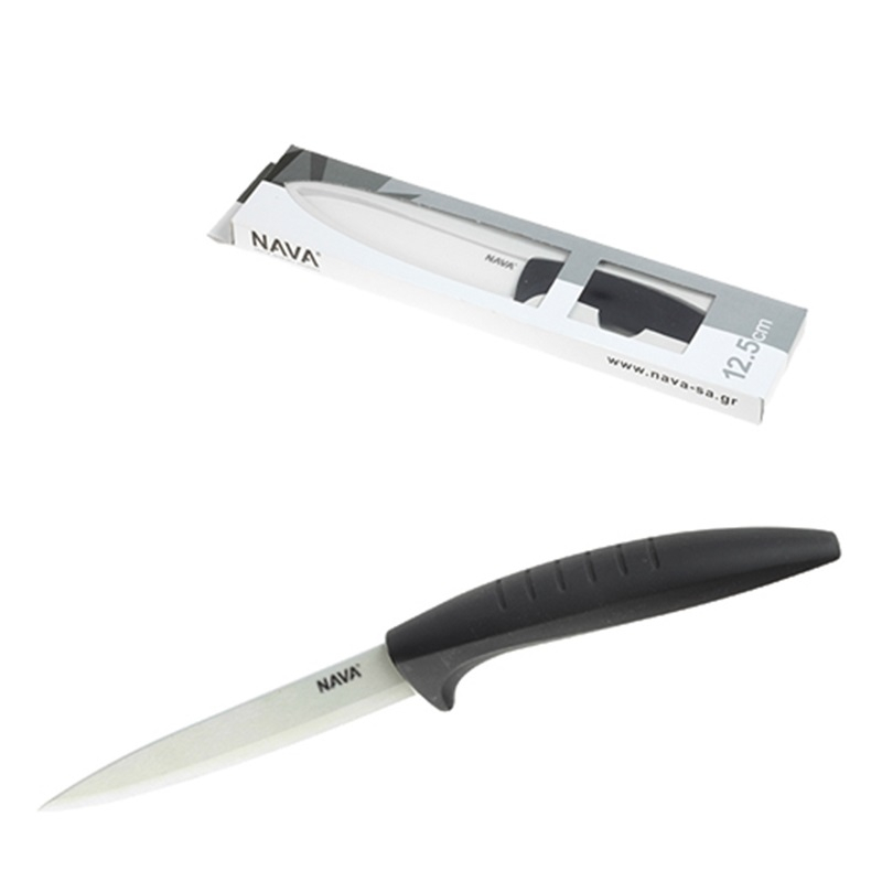 Mαχαίρι Κεραμικό Με Μαύρη Λαβή 12.5cm